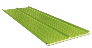 Płyta warstwowa dachowa poliuretanowa G3 gr. 80mm